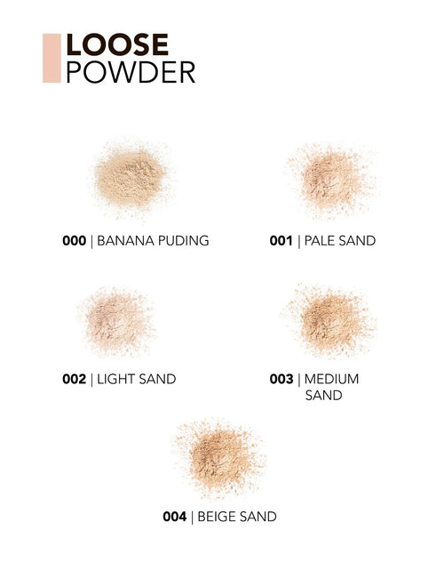 Flormar Loose Face Powder 04 Beige Sand