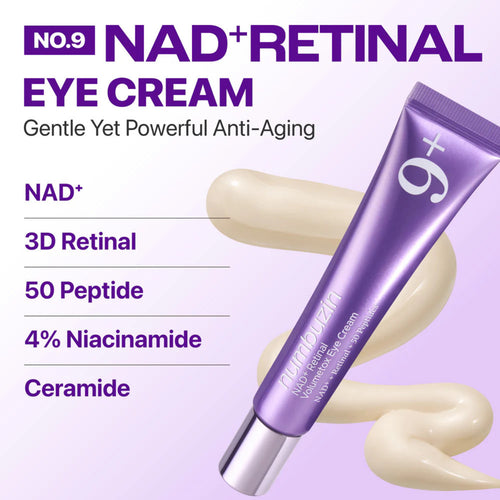 Numbuzin No.9 Nad+ Retinal Volumetox Eye Cream 20mL