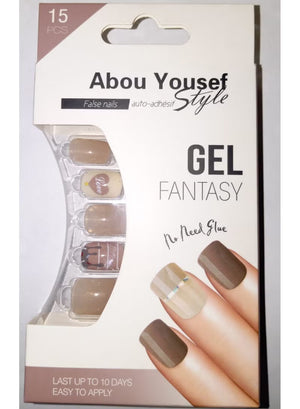 Abou Yousef False Nails Gel Fantasy 88-AY089