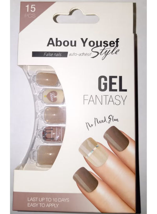 Abou Yousef False Nails Gel Fantasy 88-AY089