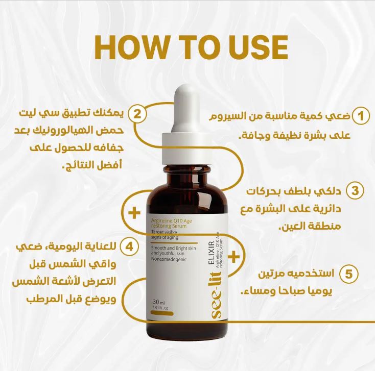 See-Lit Elixir Argirline-Q10 Serum 30Ml2