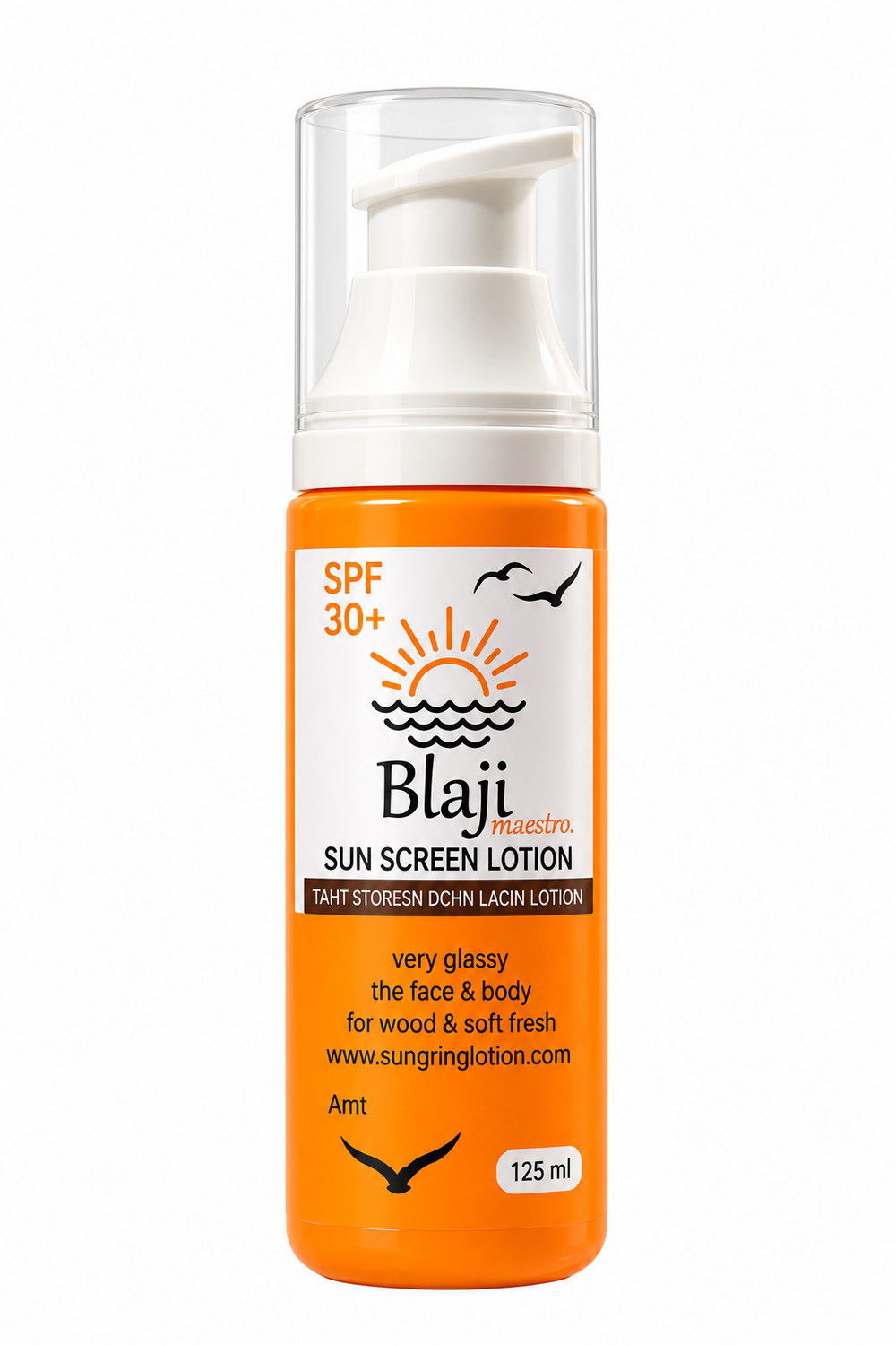 بلاج - لوشن بلاشي الواقي من الشمس بمعامل حماية SPF30+ وحجم 120 مل