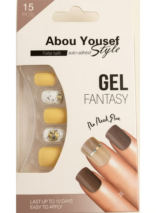 Abou Yousef False Nails Gel Fantasy 88-AY007