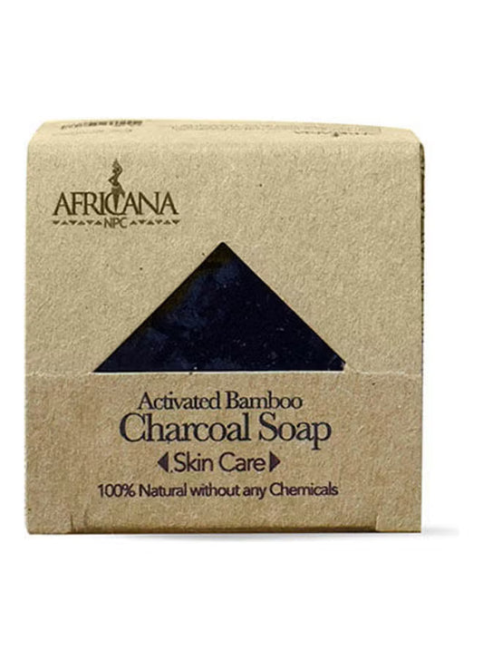 AFRICANA Activated Bamboo Charcoal Soap 140g