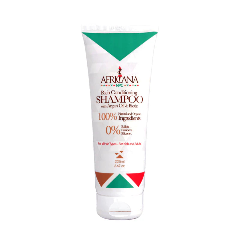 Africana Shampoo With Argan Oil & Biotin 225 Ml1