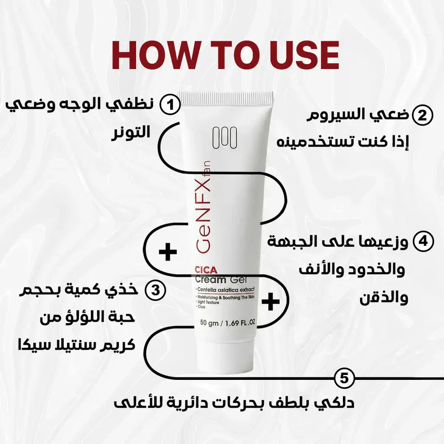 GenFX Fan Cream Gel 50gm