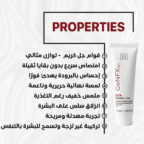 GenFX Fan Cream Gel 50gm
