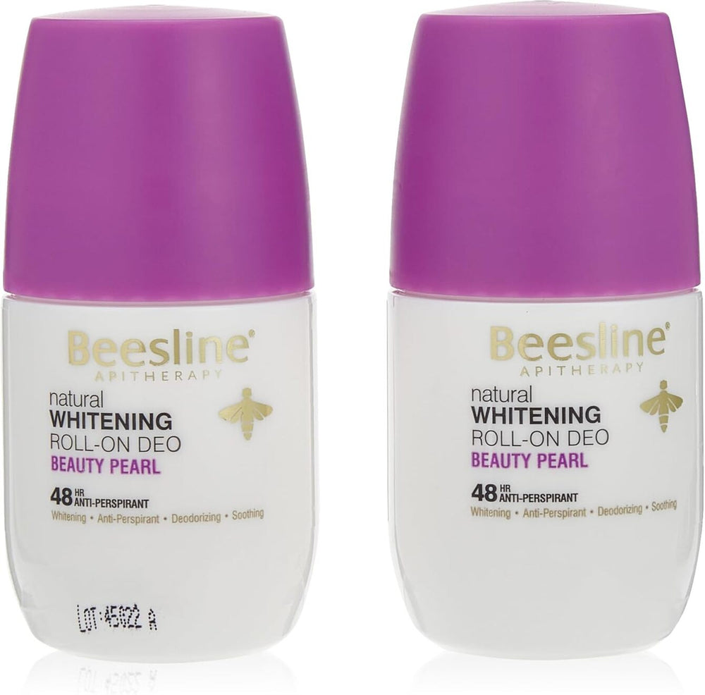 BEESLINE WHITENING ROLL-ON BEAUTY PEARL Promo Pack 1+1 50ML