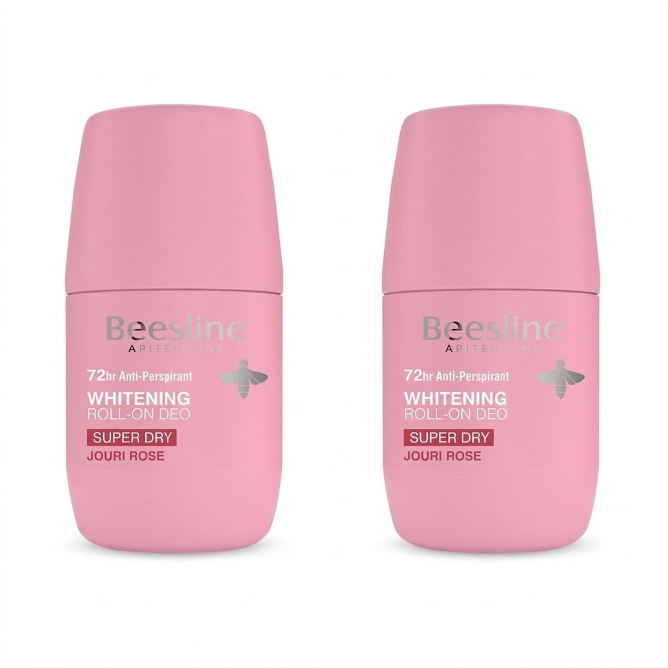 Beesline Whitening Roll-On Super Dry Jouri Rose Deodorant 50ml Promo Pack 1+1