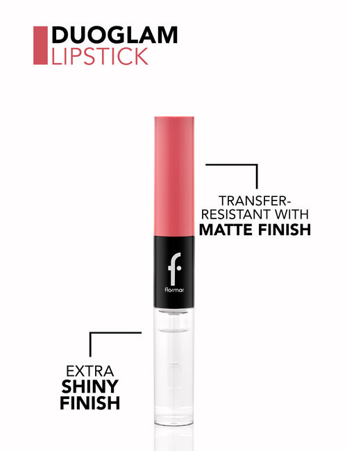 Flormar Duoglam Lipstick no:005 Believe In Magic