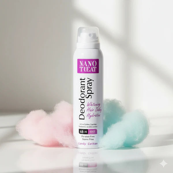 Nano treat deodorant spray candy cotton 150ml
