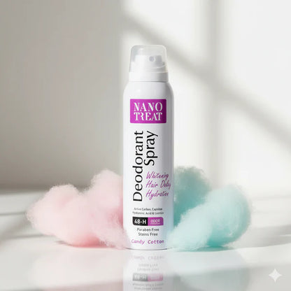 Nano treat deodorant spray candy cotton 150ml