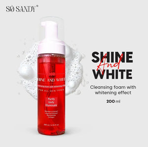 So Sandy Shine&White Cleansing Foam 200 Ml2