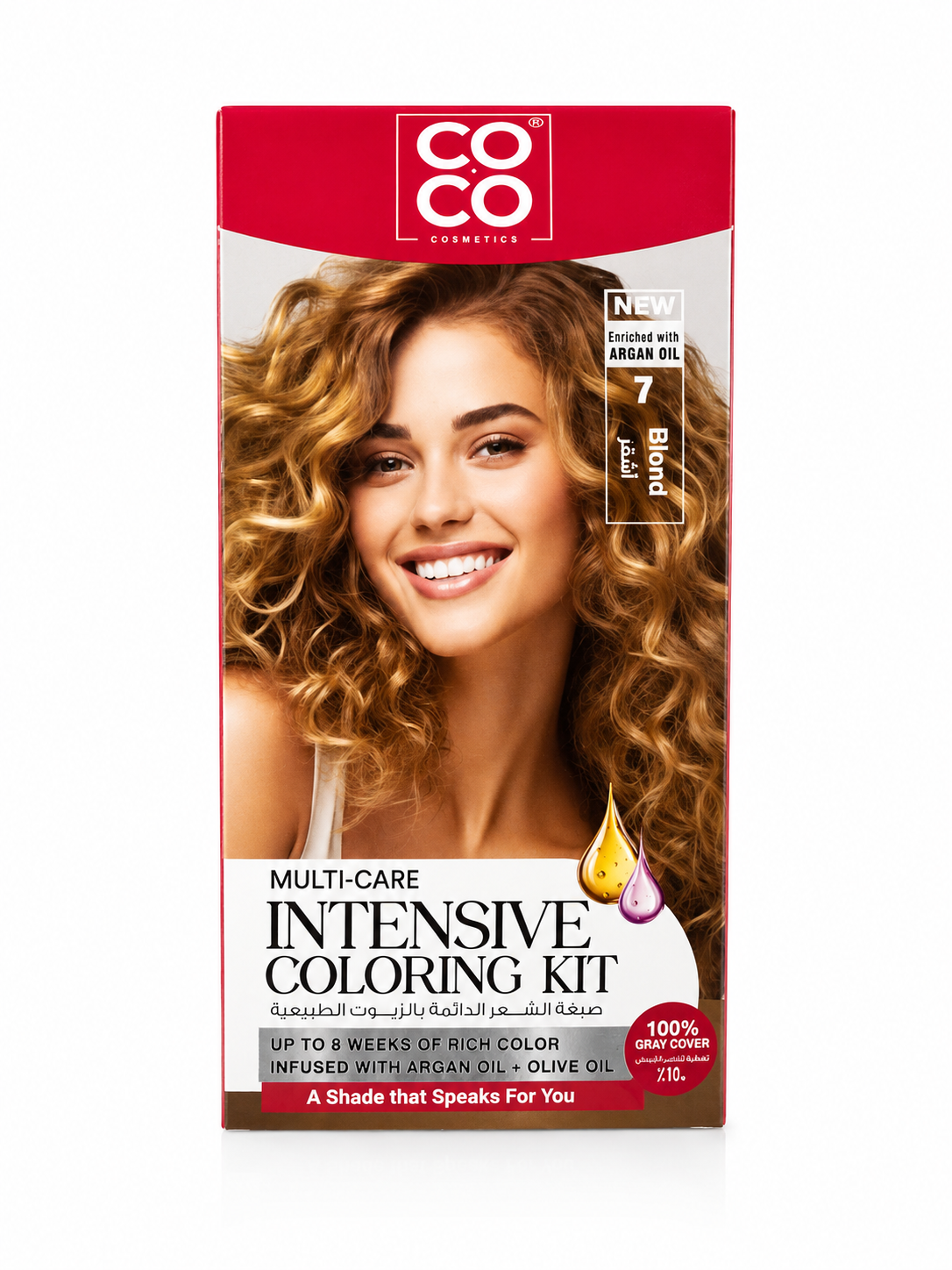 Kit Coco Cosmetics 7 Blonde Hair Color