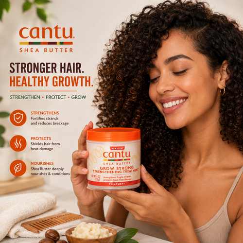 Shea Butter Grow Strong Strengthening Treatment 170 g
