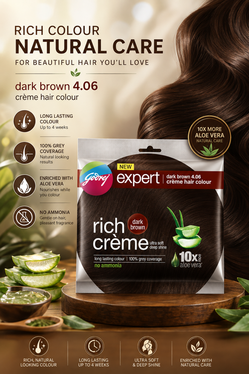 Godrej Hair Color Dark Brown 20g