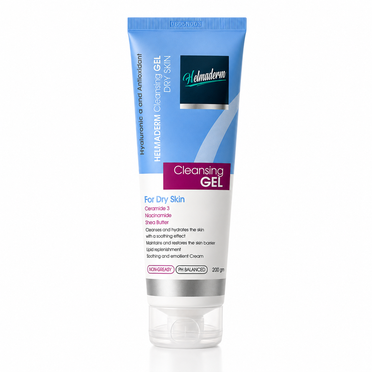 Helmaderm Cleansing Gel Dry 200Gm