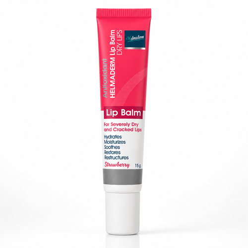 Helmaderm Lip Balm 15 Gm Strawberry