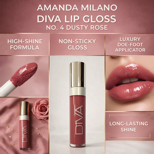 Amanda Milano Diva Lip Gloss No. 4