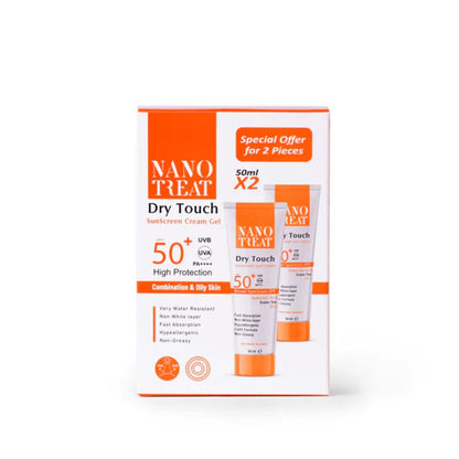 Nano Treat sunscreen  Dry touch x2 50ml