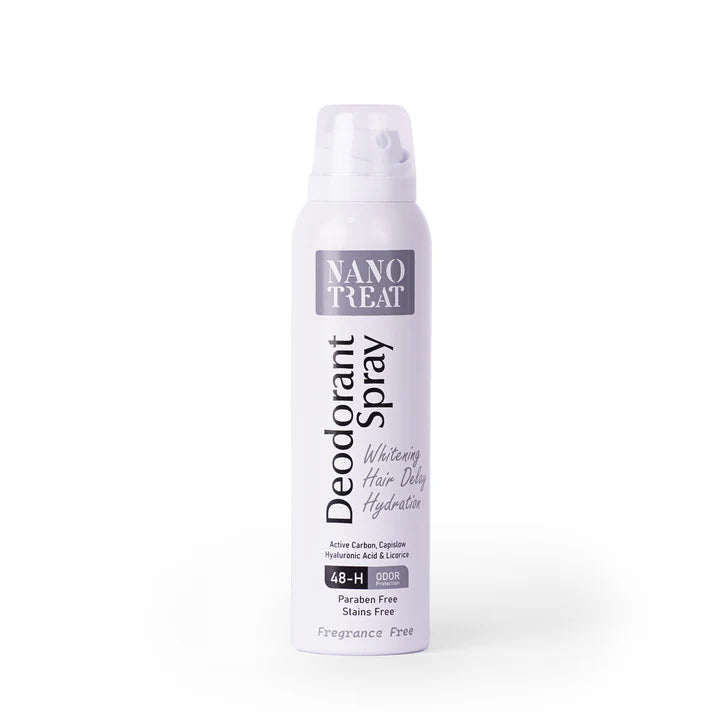 Nano treat deodorant spray fregrance free 150ml1