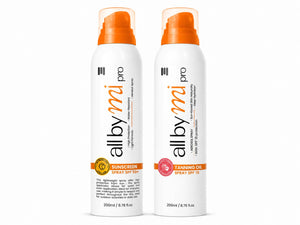 All by mi sunscreen spray spf50+oil spray SPF15
