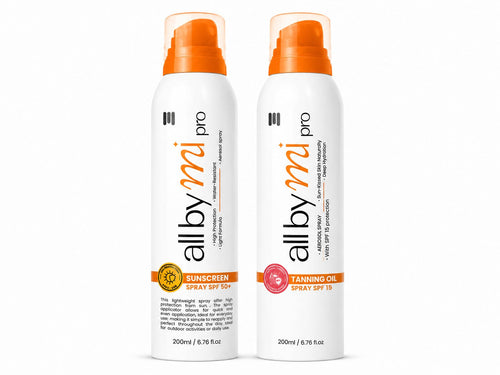 بخاخ واقي الشمس All by mi بعامل حماية SPF50+ بخاخ زيتي بعامل حماية SPF15