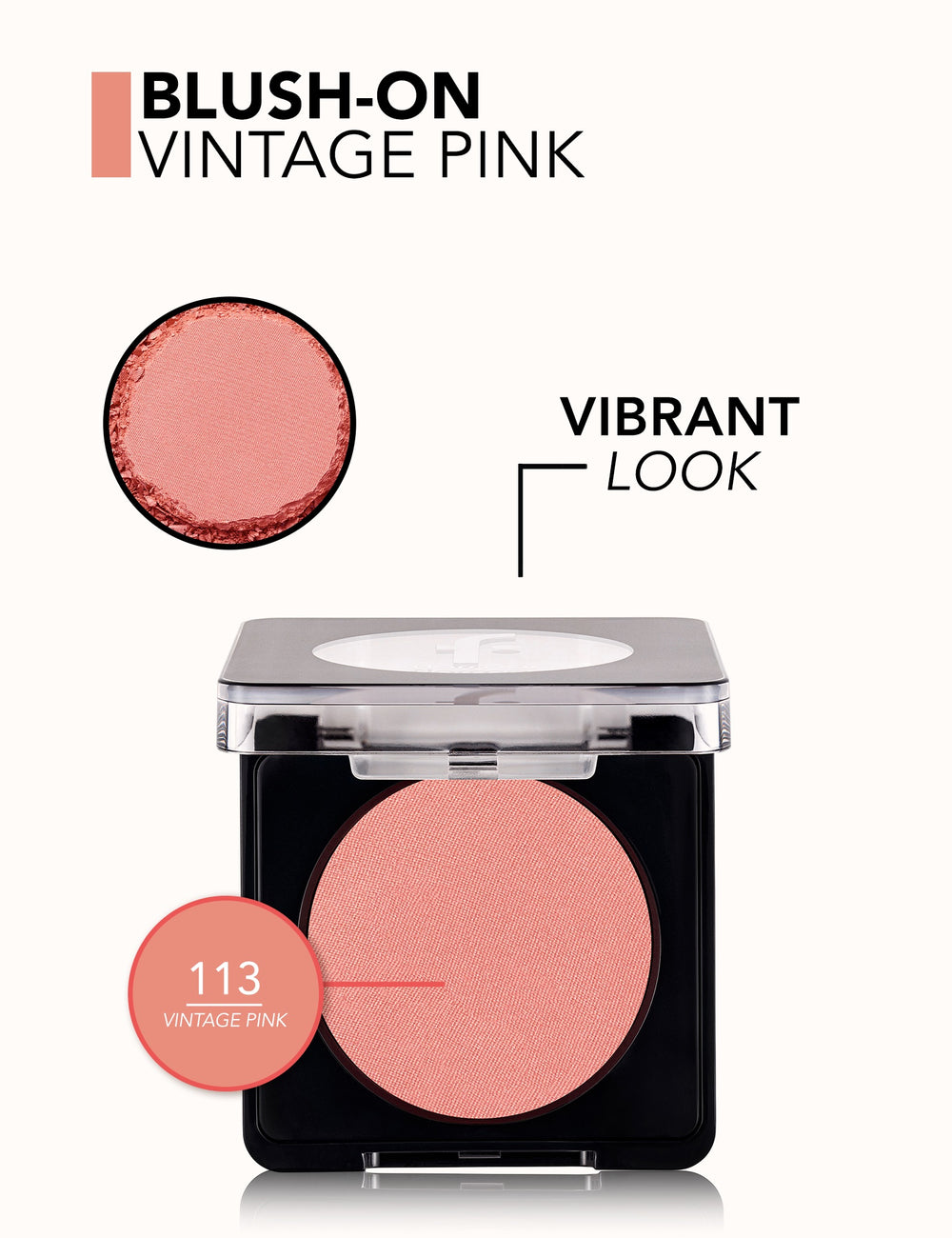 Flormar Baked Blush-On 113 Vintage Pink