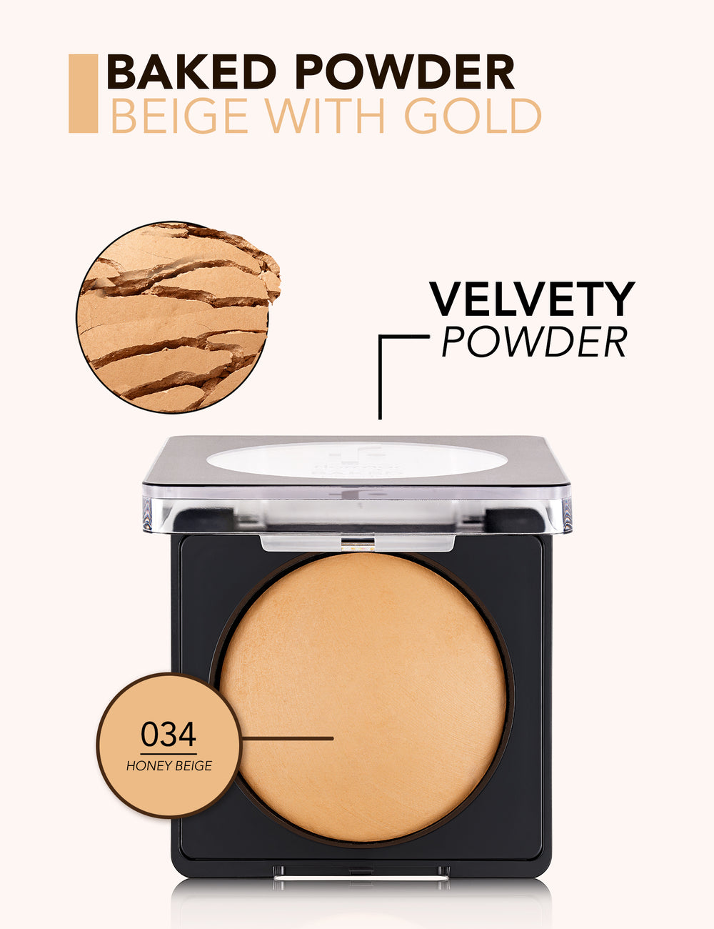 Flormar Baked Powder no.034 Honey Beige