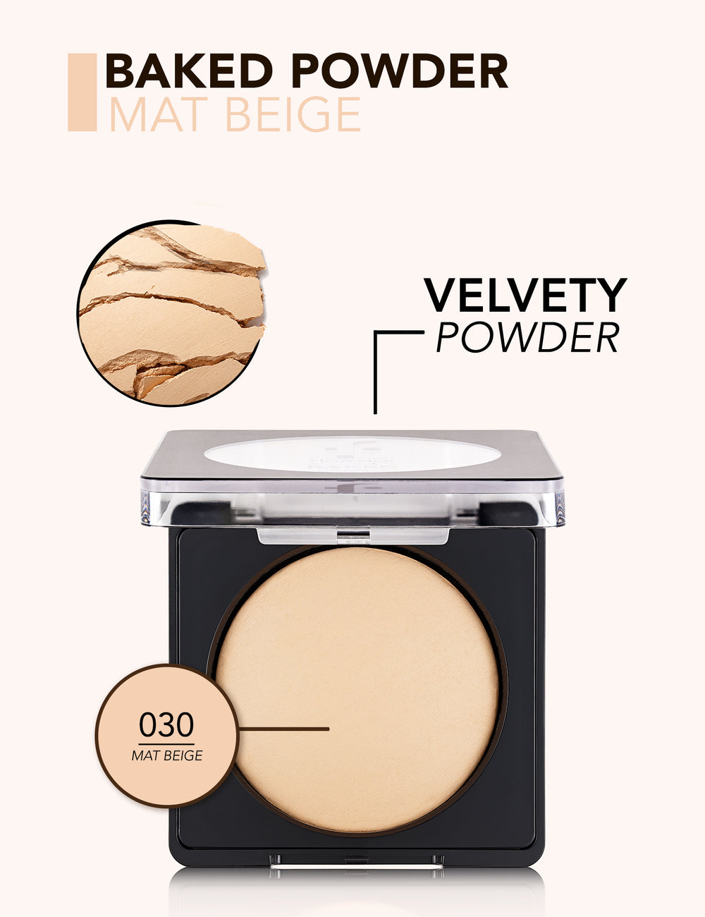 Flormar Baked Powder no.30 Mat Beige