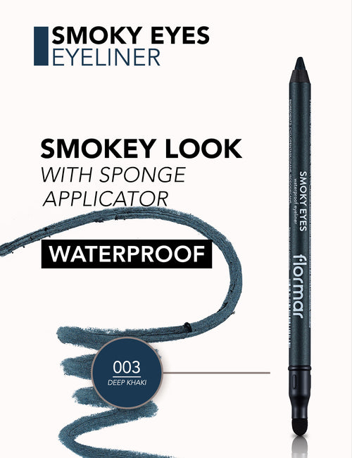 Flormar Smoky Eyes Waterproof Eyeliner - 003