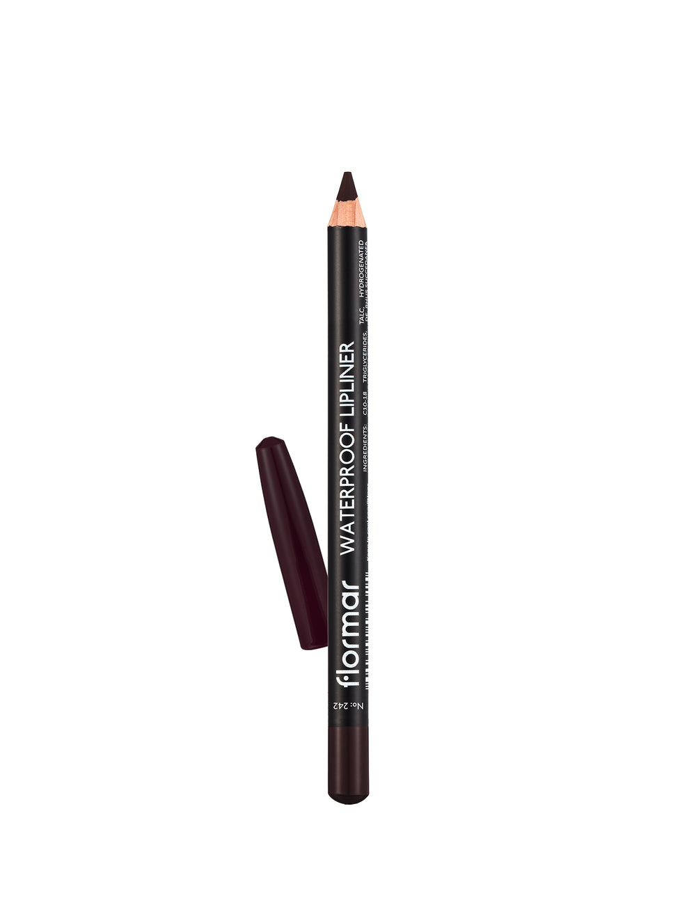 Flormar Waterproof Lip Liner 242 Deep Bordeaux