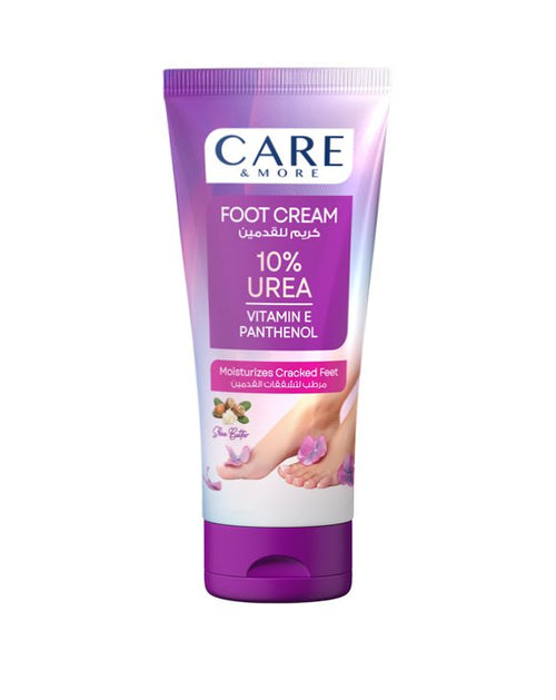 Care & More Foot Cream 10% Urea Vit E 100ml