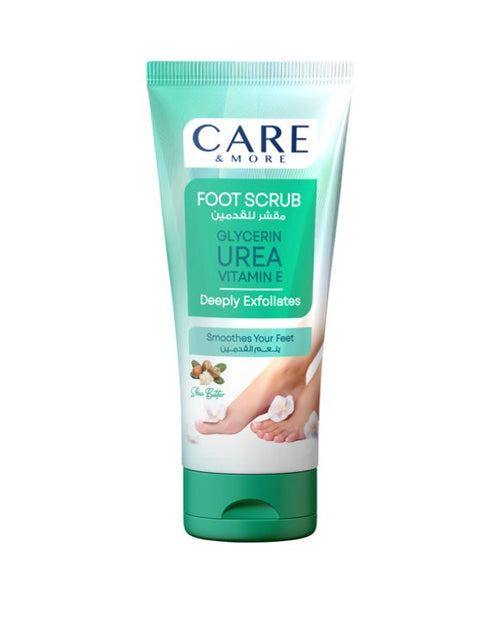 Care & More Exfoliating Foot Cream Glycerin Urea 100ml