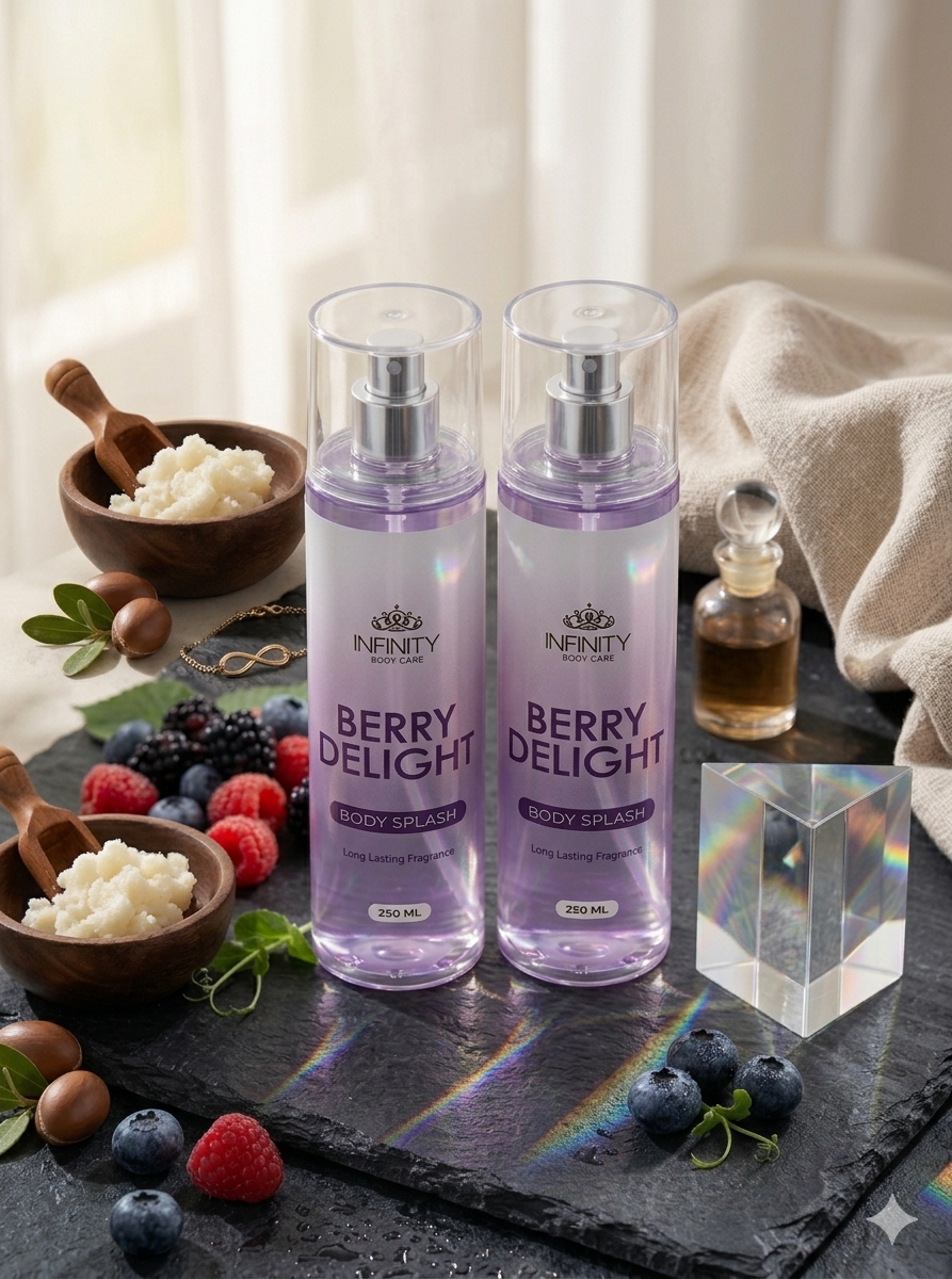 Infinity Body Splash Berry Delight 250ml