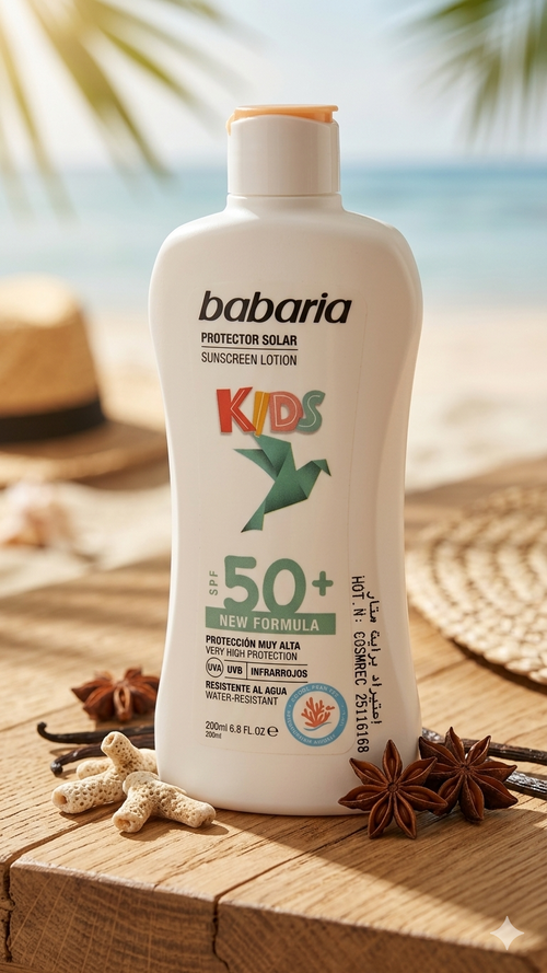 Babaria Sunscreen Lotion Kids SPF 50 200 ml
