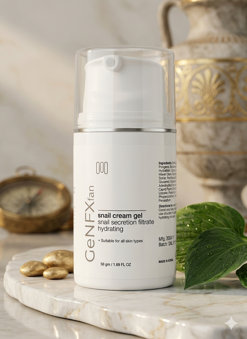 genfx fan snail cream gel 50gm