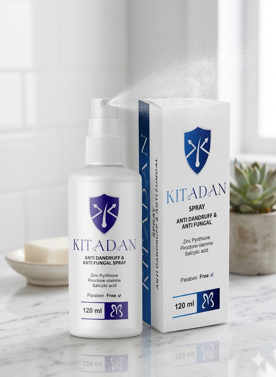 kitadan hair spray - 120 ml