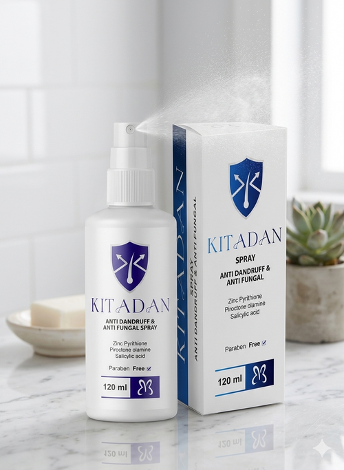 kitadan hair spray - 120 ml