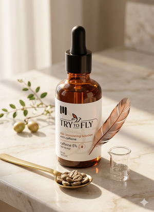 try to fly hair simulating solution CAFFEINE 50ml