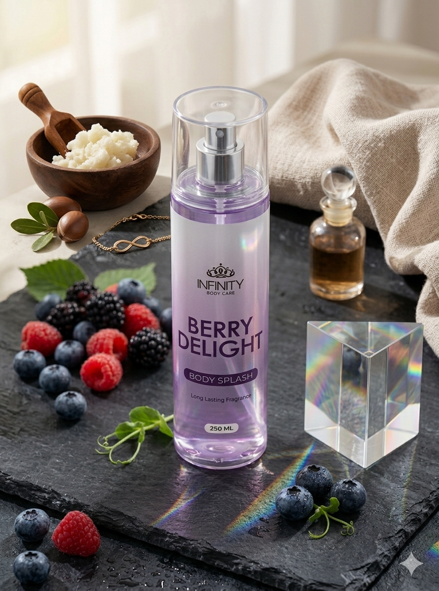 Infinity Body Splash Berry Delight 250ml