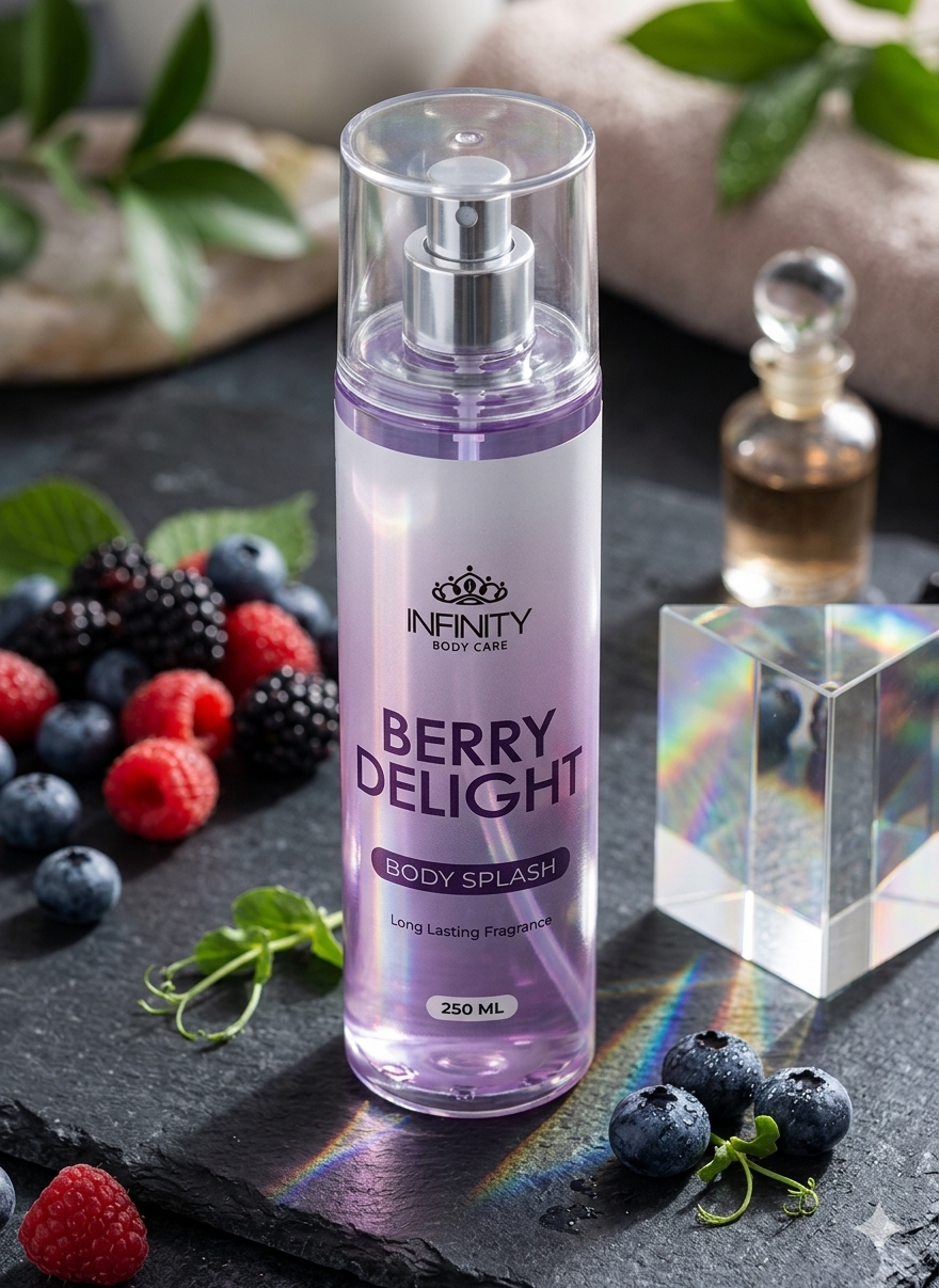 Infinity Body Splash Berry Delight 250ml