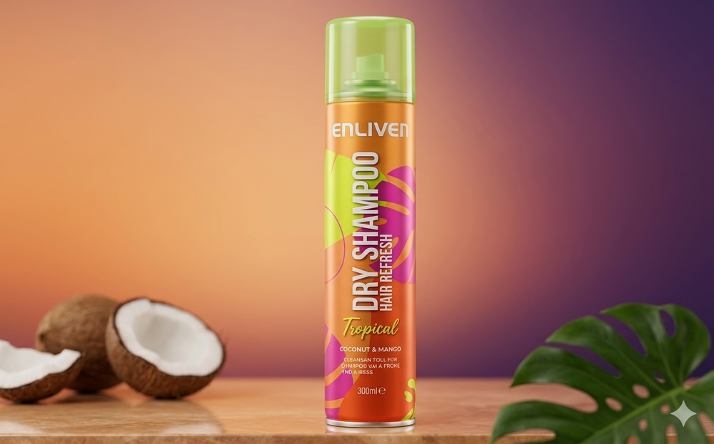 Enliven Dry Shampoo Tropical 300ml