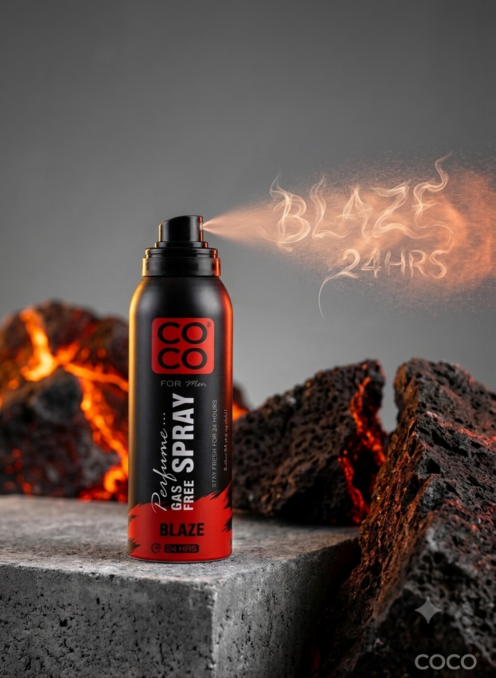 Coco Spray BlAZE Mens Body Spray 120ml
