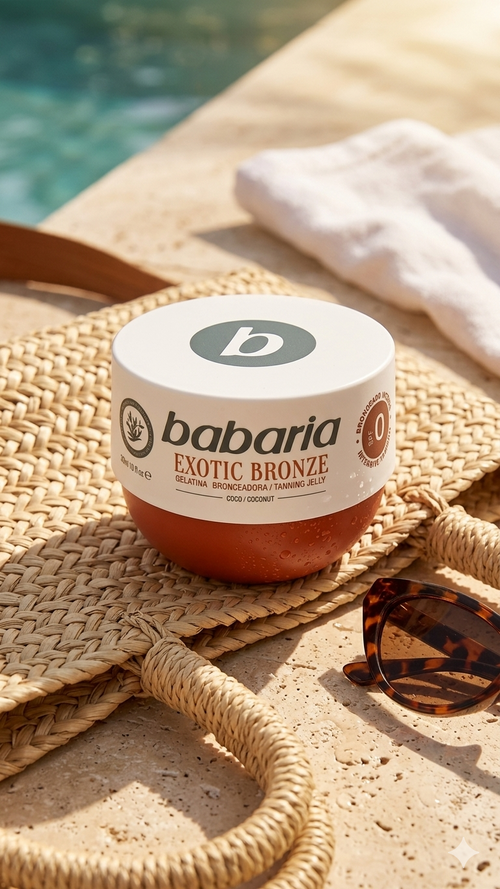 Babaria Exotic Bronz Jelly SPF 0 Coconut 300 ml