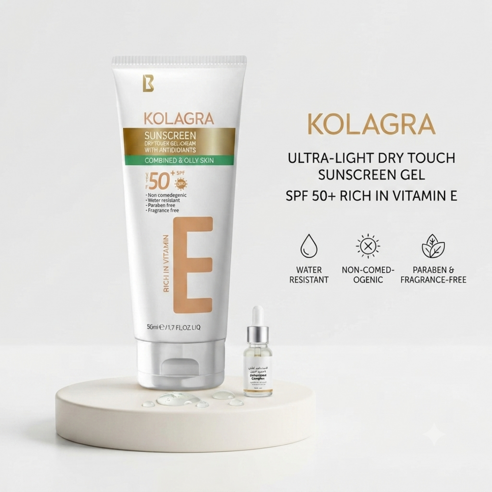 KOLAGRA SunScreen Dry Touch Gel Cream 50 ML