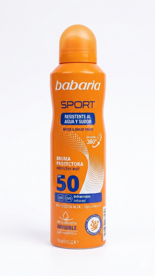 Babaria Sport Protective Mist Spf50 Spray 200ml