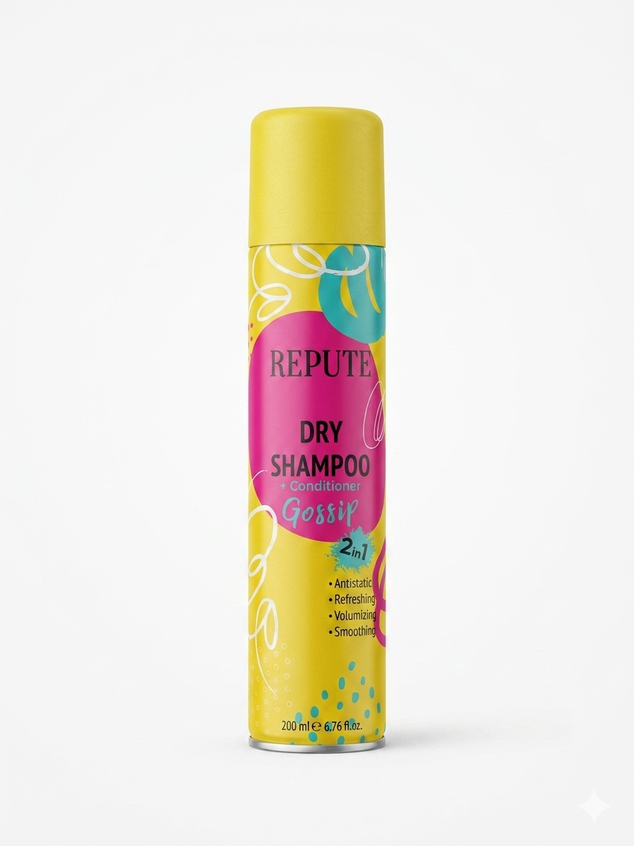 Repute Dry Shampoo +conditioner 2*1 Gossip ( 200 ml)