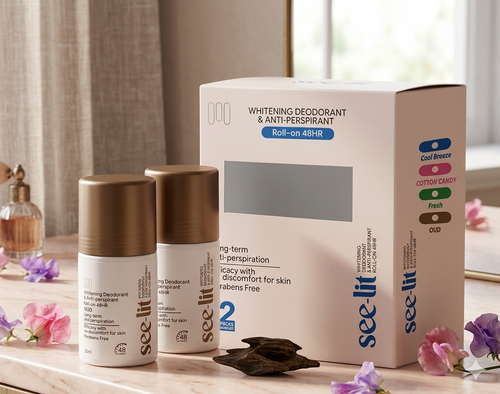 see-lit Roll on whitening deodorant oud 1+1