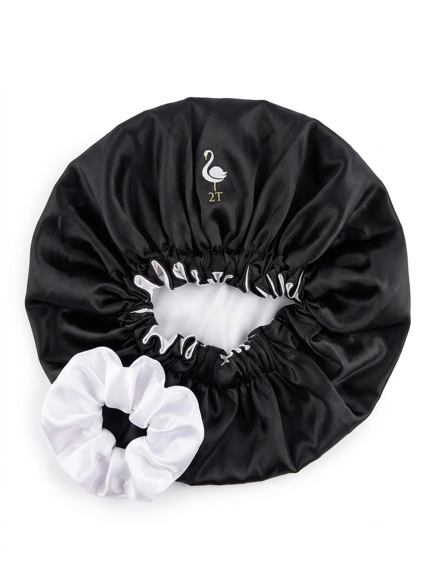 2T Antistatic Stain Bonnie Black DoubIe Iayers